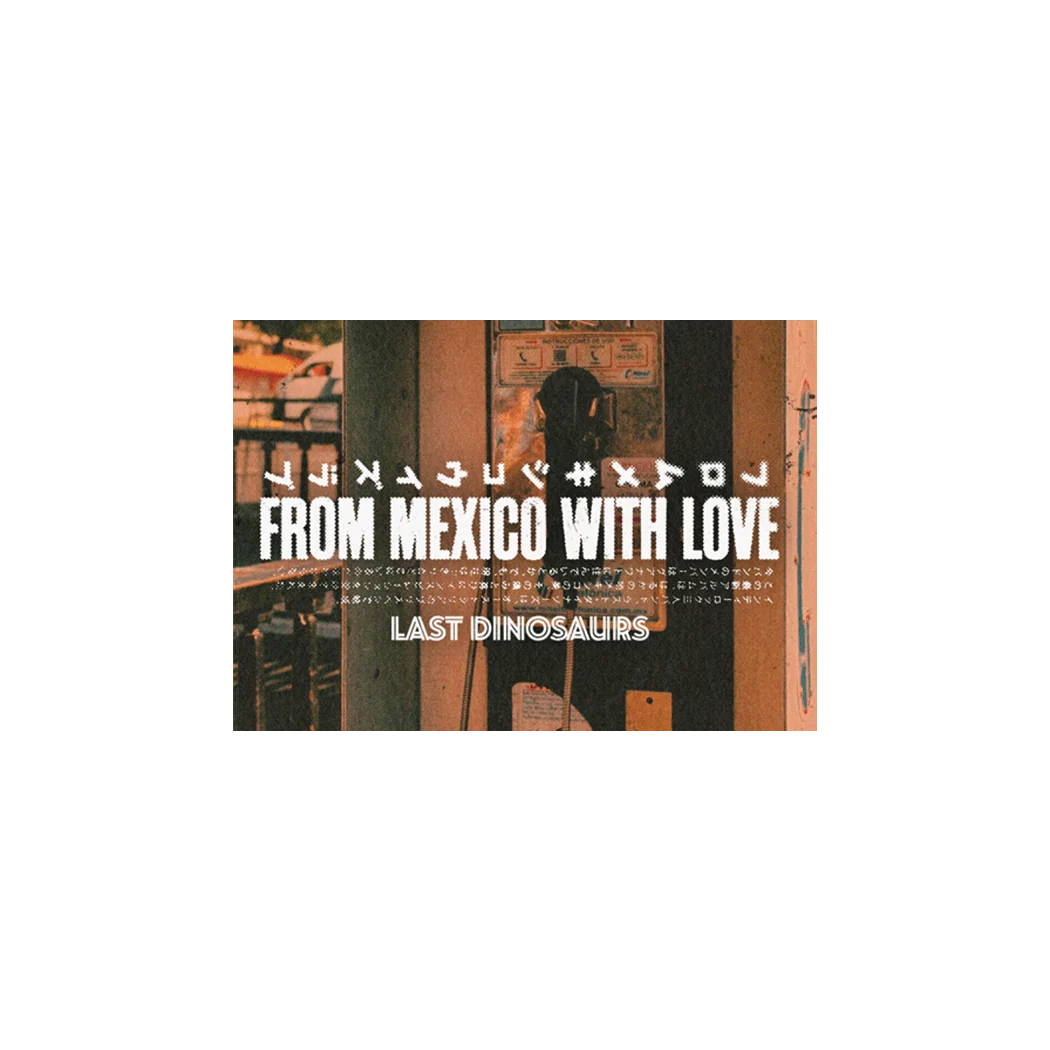 From Mexico with Love Postcard Version 2