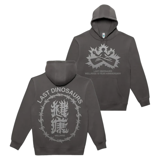 WELLNXSS 10 Year Hoodie (Gray)