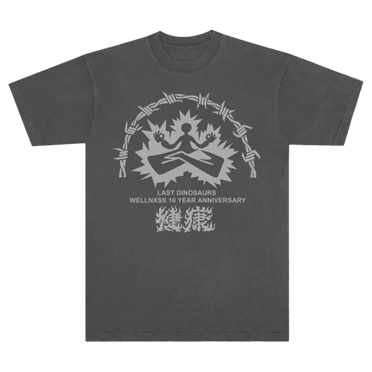 WELLNXSS 10 Year Anniversary Tee (Gray)