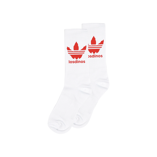 Los Dinos Socks (Red)