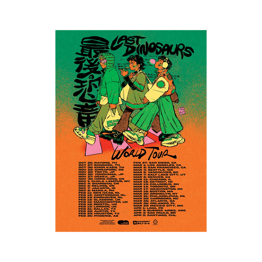 World Tour Poster Signed